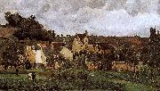 Camille Pissarro Loose multi-tile this Canada thunder hillside France oil painting artist